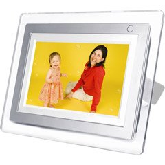 Axion AXN-9701 7-Inch LCD Digital Picture Frame with MP3 Player and Remote Control