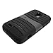 AIMO Rugged Wave Armor Case w/Built-in Kickstand for ZTE N9510 Warp 4G [Boost Mobile]