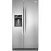 Whirlpool: WSF26D4EXY 26.4 cu. ft. Side by Side Refrigerator with MicroEtch Spill Control Glass Shel