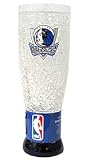 Dallas Mavericks Crystal Pilsner Glass