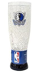 Dallas Mavericks Crystal Pilsner Glass - Basketball Sports Merchandise