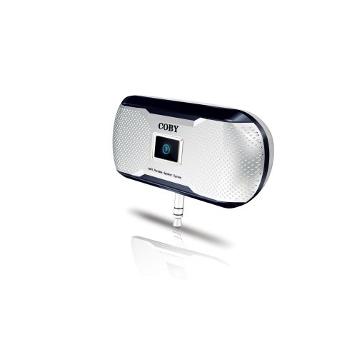 Coby CS MP23 MP3 Portable Mini Stereo Speaker System