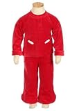 Bebini 2-Pc Velour Pants Set