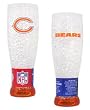 Chicago Bears Crystal Pilsner Glass - Football Sports Merchandise