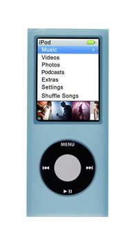 Logic3 IP 060 Silicon H&uuml;lle f&uuml;r Apple iPod nano 4G blau Preisvergleich