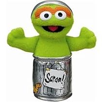 Gund Sesame Street Finger Puppet Oscar