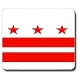 District of Columbia DC State Flag Mousepad Mouse Pad Mat by 