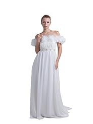 Sexy Off the Shoulder  Dress with a Court Train 