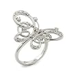 Butterfly CZ Ring