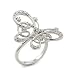 Butterfly CZ Ring