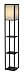 Adesso Berk Shelf Floor Lamp