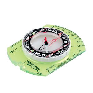 Brunton Compass, Base Plate, Declination Adjustment by Brunton