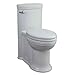 Porcher 97920-60.001 Archive One Piece Elongated Toilet 1.6 gpf, White