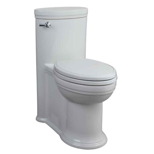 Porcher 97920-60.001 Archive One Piece Elongated Toilet 1.6 gpf, White