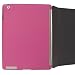 iGadgitz Pink Tough Crystal Gel Skin (Thermoplastic Polyurethane TPU) Back Cover for Apple iPad 2 + Screen Protector. Custom made for use with Smart Cover Attached.