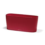 Lechuza Windowsill Self Watering Planter - Gloss Scarlet Red