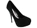 Steve Madden Caryssa Black Suede 8 Womens Shoes