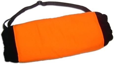 Grabber Warmers Cozy Hand Warming Muff with Inner Warmer Pocket: Free Grabber 12+ Hour Mega Warmer (Blaze Orange) (Pack of 12)