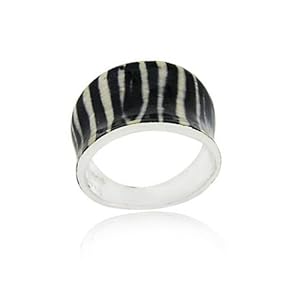 zebra print ring