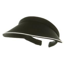 Piping Clip On Visor-Black W36S38C