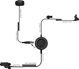 MOTOROLA GP900 Profi Ohrknochenmikrofon mit PTT