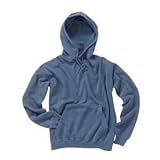 Pigment Dyed Fleece Hooded Sweatshirt