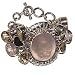 Valentine Gifts Sterling Silver Multi Gemstone Bracelet 6.5Inches (brclt195)
