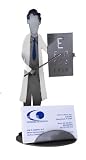 Eye Doctor Card Holder H&K Steel Sculpture