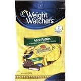 Weight Watchers Rich Dark Chocolate Covered Mint Patties, 3.25 oz. bag (Pack of 6 Bags)