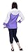 Dazcos Purple Naruto Hinata Women's Cosplay Costume