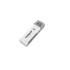 Integral Memory Card Reader SD and MicroSD Formats USB - INCRSDMSD
