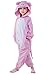 Newcosplay Unisex Children Pig Pyjamas Halloween Kids Onesie Costume (125)