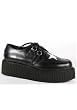 2 Inch Platform Creeper Men's Size Shoe With Star Print