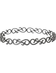 Sterling Silver Fashion Bracelet by US Gems