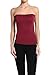 TheMogan Strapless Seamless Tube Top Lightweight Stretch Ribbed Waist Tank Top
