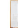 Preisg�nstiger Fl�chenvorhang Schiebegardine, transparent, unifarben, mit Zubeh�r, 245x60, Wei�, 85589