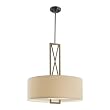 Minka 3 Light Pendant in Harvard Court Bronze 4362-281