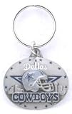 Dallas Cowboys Pewter Oval Keychain