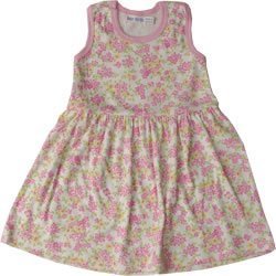 Under the Nile organic cotton racer back dress butterfly flower 12-24M (24M)