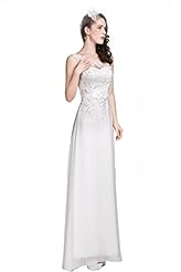 Chiffon/Satin Applique Belted Scoop Neck Wedding Dress 
