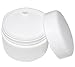 Bekith 40 Pack White 50G/50ML (1.7 oz) Cosmetic Jars, with Liners and Dome Lids, for Cosmetic Samples, Cream, Lotion
