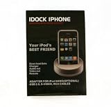 Silver Apple iPhone Cradle Charger with Remote
