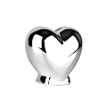 Wanted WA0070CH Spardose Heart Keramik chrom