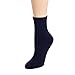 Boys Socks - Boys Dress Socks - Kids Socks - Youth Fashion Cotton Solid Crew Socks - 3 and 6 Pack - by Topfit