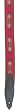 Levy's Southwestern Woven Design Guitar Strap, Navajo Red