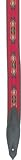 Levy's Southwestern Woven Design Guitar Strap, Navajo Red
