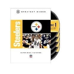 NFL Greatest Games Series: Pittsburgh Steelers Super Bowls DVD Set