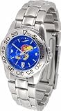 Kansas Jayhawks Sport AnoChrome Ladies Watch with Steel Band