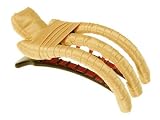 L. Erickson USA Large Covered Flap Jack Jaw 100% Silk Charmeuse - Spring Fling Citronella
