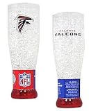 Atlanta Falcons 16oz Crystal Pilsner Freezer Glass